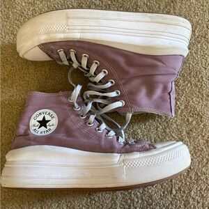 Converse Women's High-Top Sneakers - Lavender